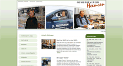 Desktop Screenshot of gewerbeverein-heemsen.de